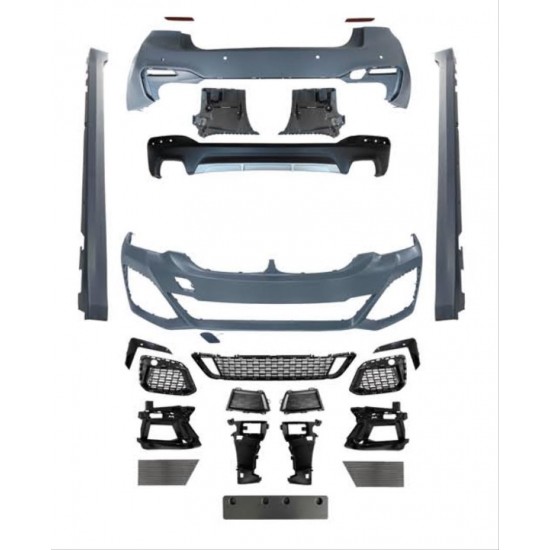 5 SERISI G30 2018-2020 IÇIN UYUMLU 2020+ FACELIFT M-TECH BODY KIT (FAR DEĞİŞİM GEREKTİRMEZ)