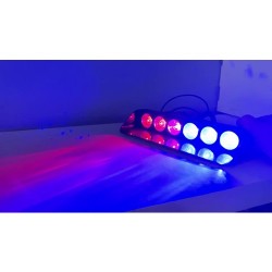 6 Ledli Vantuzlu Polis Çakar LED ( Çakmaklıklı )