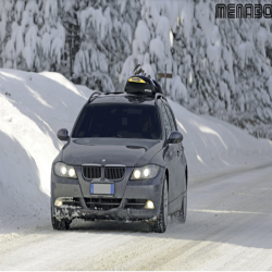 Aconcagua Mıknatıslı 2li Snowboard-Kayak Bagajı Made in Italy