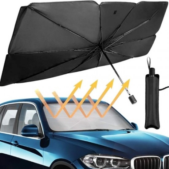 Araba Güneş Gölge Koruyucu Şemsiye Oto Ön Cam GÜNEŞLIK(145CM*79CM)