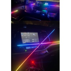 Ambiyans rgb 64 renk aydınlatma set 12v / LAAM435