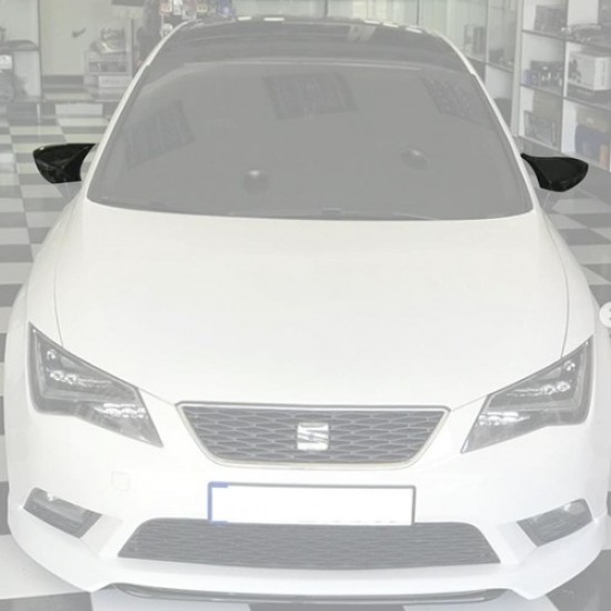 Araba Alışveriş Seat Leon Mk3-3.5 2012-2020 Yarasa Batman Ayna Kapağı