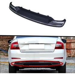 Araba Alışveriş Skoda Aksesuar Octavia Amg Arka Tampon Ek Koruma Difüzör
