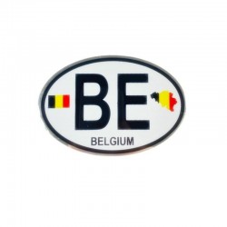 Arma BE Belgıum oval 125x85 mm armalı / YACIY173