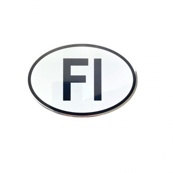 Arma FI Fınland oval 125x85 mm armasız / YACIY175-1 Arma FI Fınland oval 125x85 mm armasız / YACIY175-1