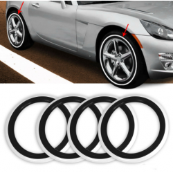 Atlas Lastik Yanağı 13 Jant Siyah Beyaz