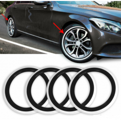 Atlas Lastik Yanağı 15 Jant Siyah Beyaz