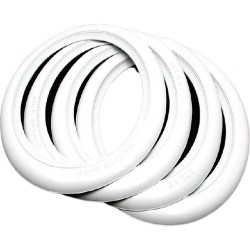 Atlas Marka 16 Jant Lastik Yanağı Beyaz 4 Lü Set Yanak Blueoto