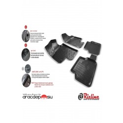 Audi A3 2003-2012 3d Havuzlu Paspas