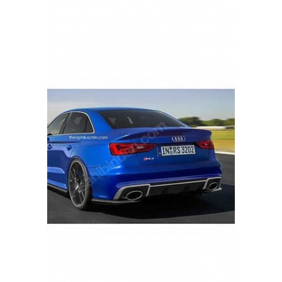 Audi A3 8v Sedan 2016-2019 Rs3 Difüzör