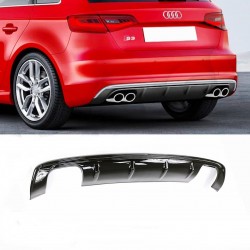 Audi A3 Difüzör Çift Çıkış 2012-2016