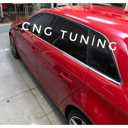 Audi A3 Hb Krom Cam Çıtası Çerçevesi 2013-2020