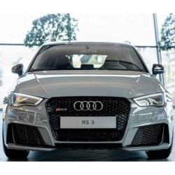 Audi A3 Rs3 Siyah Ön Panjur Siyah Çerçeve 2016-2020