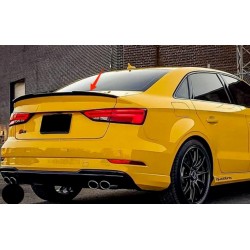 Audi A3 SD USA 2015+  Boyalı Spoiler