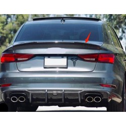 Audi A3 SD USA 2015+  Boyalı Spoiler