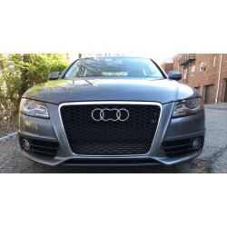 Audi A4 B8 Rs4 Kromlu Siyah Panjur 2008-2012