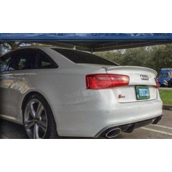 Audi A6 C7 Kasa Anatomik Spoiler Piano Black