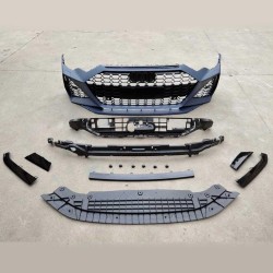 Audi A6 İçin Uyumlu RS6 Ön Tampon & Panjur Seti 2019-2021