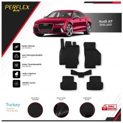 Audı A7 2010-2017 3D Havuzlu Paspas