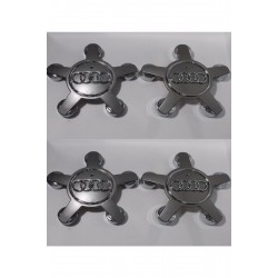 Audi Ahtapot 5 Kol Jant Göbeği Kapağı 135 Mm Kapak 4 Adet