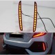 Honda Civic Fc5 Typer Arka Sis Lambası Kırmızı LED 2016+ Reflektör LED Honda Civic Fc5 Typer Arka Sis Lambası Kırmızı LED 2016+ Reflektör LED
