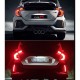 Honda Civic Fc5 Typer Arka Sis Lambası Kırmızı LED 2016+ Reflektör LED Honda Civic Fc5 Typer Arka Sis Lambası Kırmızı LED 2016+ Reflektör LED