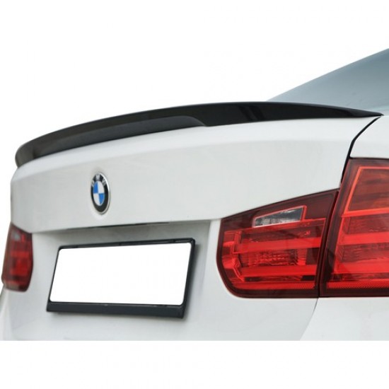 Bmw F30 Bagaj Üstü Spoiler Pianoblack Boyalı M-Performance