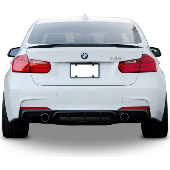 Bmw F30 Bagaj Üstü Spoiler Pianoblack Boyalı M-Performance