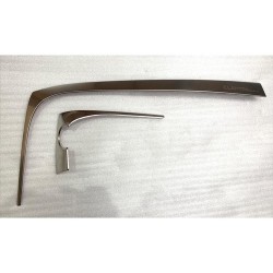 Autokit Hyundai Elantra Konsol Kaplama 2 Parça 2016-2019 Silver