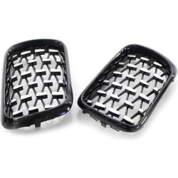 Bavyera Bmw 3 Serısı 1997-1999 E36 Dıamond Panjur (Böbrek) Pıano Black Çerçeve Bavyera Bmw 3 Serısı 1997-1999 E36 Dıamond Panjur (Böbrek) Pıano Black Çerçeve