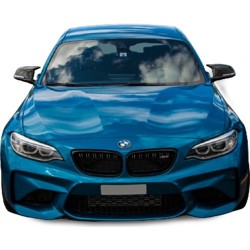 Bmw F30 2012-2020 Uyumlu Yarasa Ayna Kapağı Piano Black