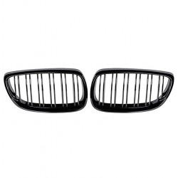 Bmw E92 2006-2009 M3 Böbrek Çift Çizgi Panjur Piano Black