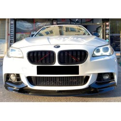 Bmw F10 Ön Tampon Lipi M Performans Flaplı Parlak Siyah