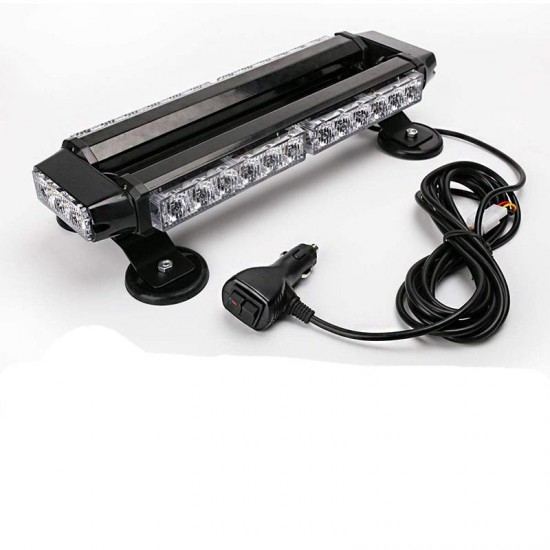 Çakar Lamba Çift Taraflı 30 Led Mavi-Kırmızı 38*16,5*7,5 Cm 12-24v