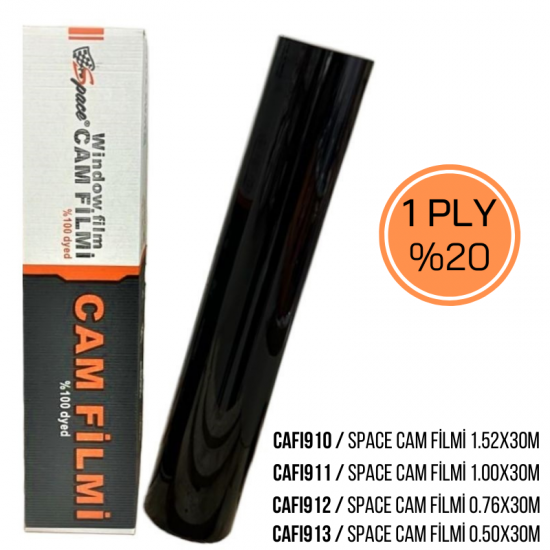 Cam filmi 0.76x30m %20 1PLY / CAFI912