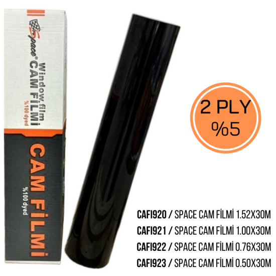 Cam filmi 0.76x30m %5 2PLY/ CAFI922