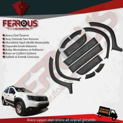 Cappafe Dacia Duster Kapı ve Çamurluk Koruma Dodik Seti 2010 2017 Cappafe Dacia Duster Kapı ve Çamurluk Koruma Dodik Seti 2010 2017