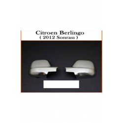 Citroen Berlingo Abs Krom Ayna Kapağı 2 Parça 2012 Sonrası