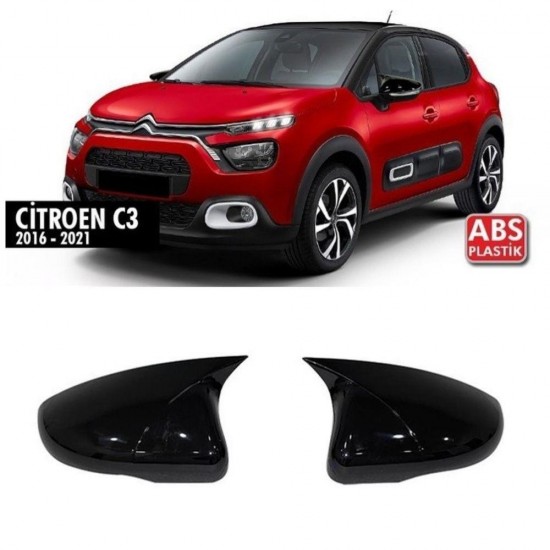 Citroen C3 Batman Yarasa Ayna Kapağı 2016-2021