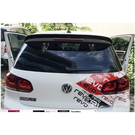 Vw Golf 6 Bagaj Üstü Spoiler Pianoblack Boyalı