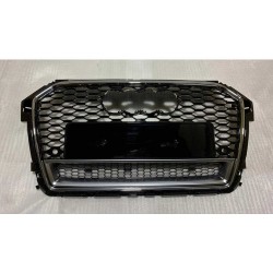 ÇMK Audi A1 Rs1 2016 ve Sonrası Panjur Siyah Krom Çerçeve