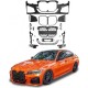 Çmk Bmw 3 Serisi G20 Için G22 Dönüşüm Body Kit (Krom Çerçeveli)