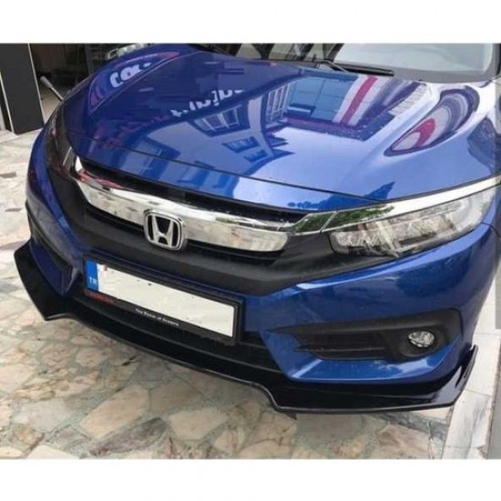 ÇMK Honda Civic Fc5 2016-2020 Ön Lip 3 Parça