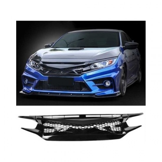 Çmk Honda Civic Fc5 2016-2020 Ön Panjur Jdm Stil