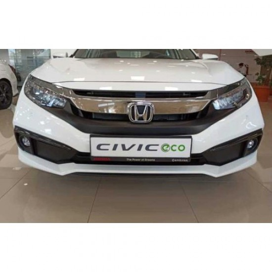 Çmk Honda Civic Fc5 2019-2021 Ön Sis Kaşı Kaplaması Karbon (Makyajlı Kasa)