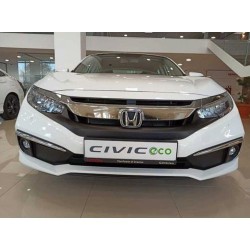 Çmk Honda Civic Fc5 2019-2021 Ön Sis Kaşı Kaplaması Nikelaj (Makyajlı Kasa)