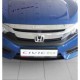 Çmk Honda Civic Fc5-Fk7 2016-2020 Ön Panjur Üst Kaplama Nikelaj