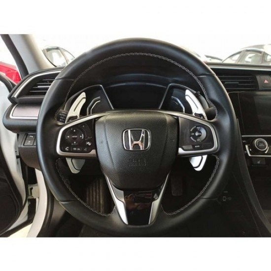 Çmk Honda Civic Fc5-Fk7 2016-2020 Paddle Shift Silver (F1 Vites Pedal Kulakçığı)