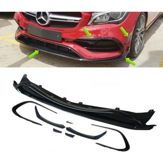 Çmk Mercedes Cla 45 2016-2018 Ön Tampon Aero Kit (Amg Donanım Için)