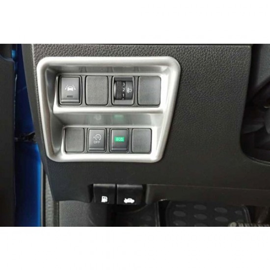 Çmk Nissan Qashqai 2014-2020 Kontrol Panel Kaplama - Silver